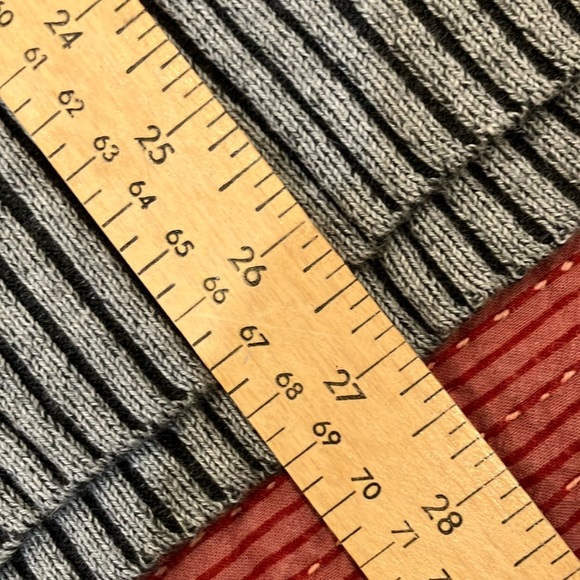 Tribal reversible Gray Geometric Turtleneck Sweater - Picture 4 of 13